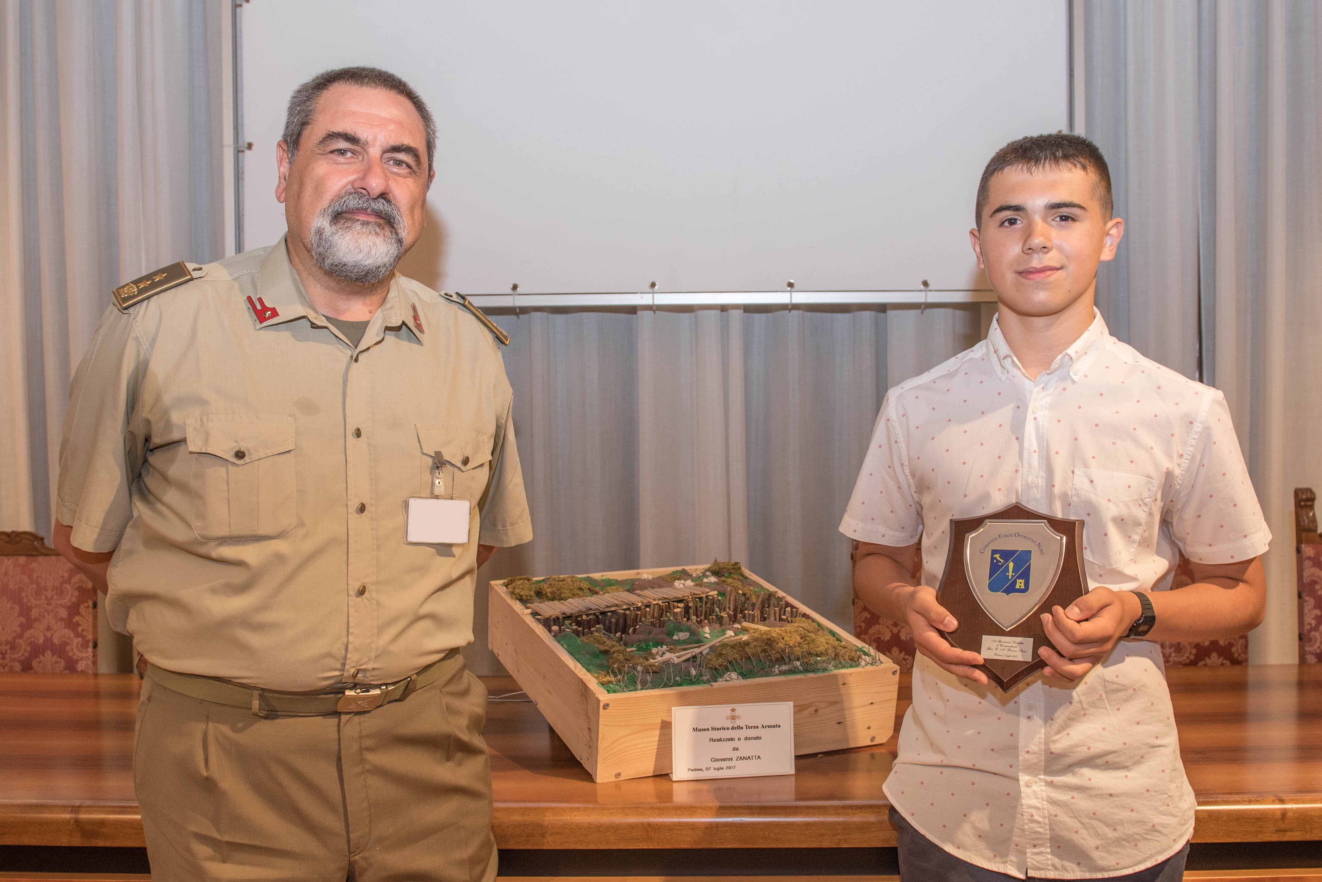 La comunità Il Grande Carro dona al museo storico della 3a Armata di